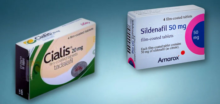 sildenafil vs tadalafil